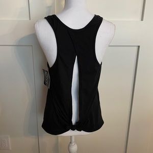 NWT open back workout tank top